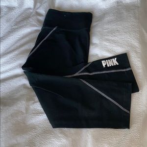 PINK cropped leggings